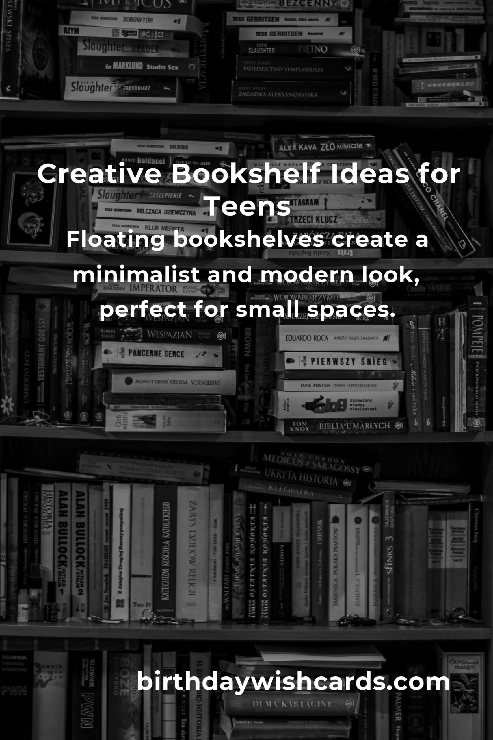 Transform Your Teen’s Room with Creative Bookshelf Ideas