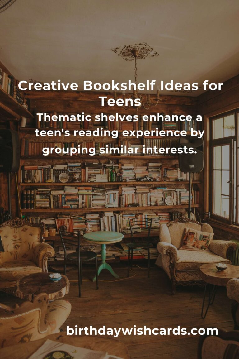 Transform Your Teen's Room with Creative Bookshelf Ideas