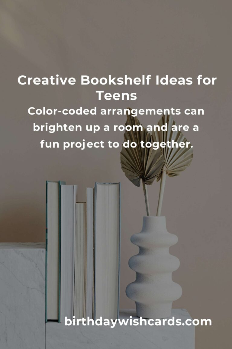 Transform Your Teen's Room with Creative Bookshelf Ideas