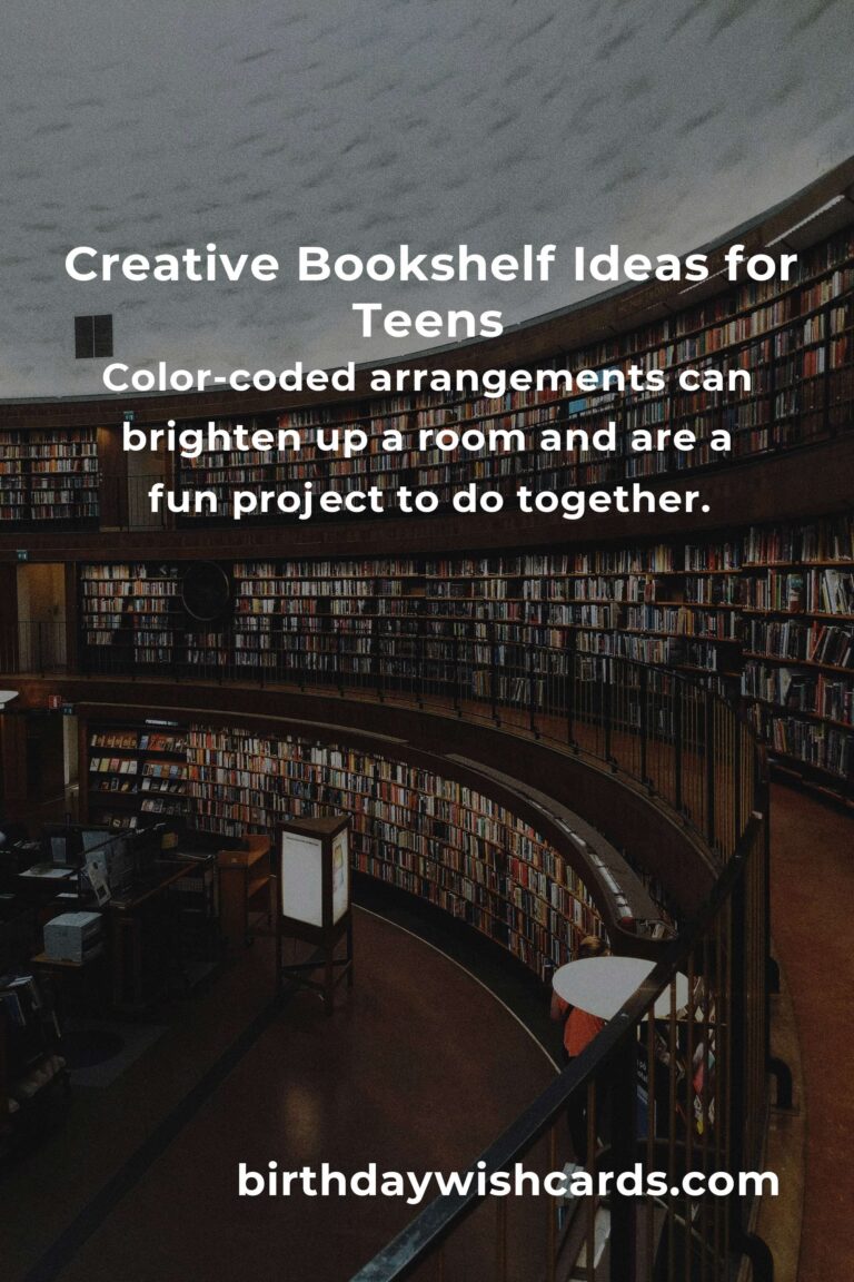 Transform Your Teen's Room with Creative Bookshelf Ideas
