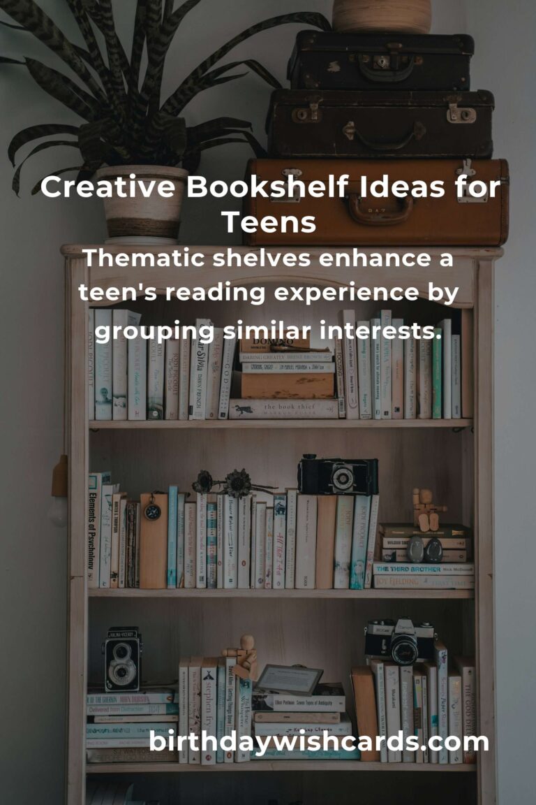 Transform Your Teen's Room with Creative Bookshelf Ideas