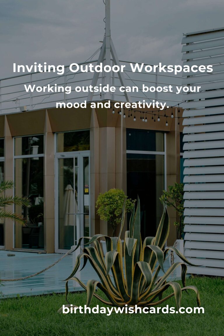 Transform Your Workday: Inspiring Patio Furniture Ideas for Remote Workers