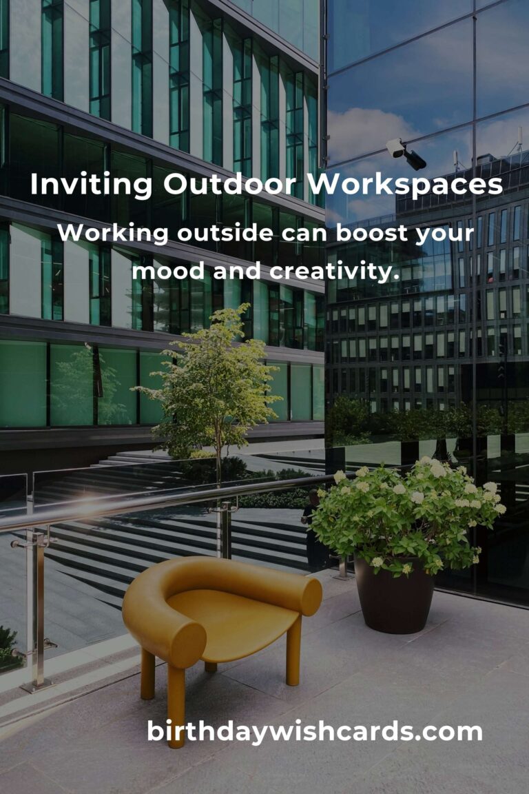 Transform Your Workday: Inspiring Patio Furniture Ideas for Remote Workers