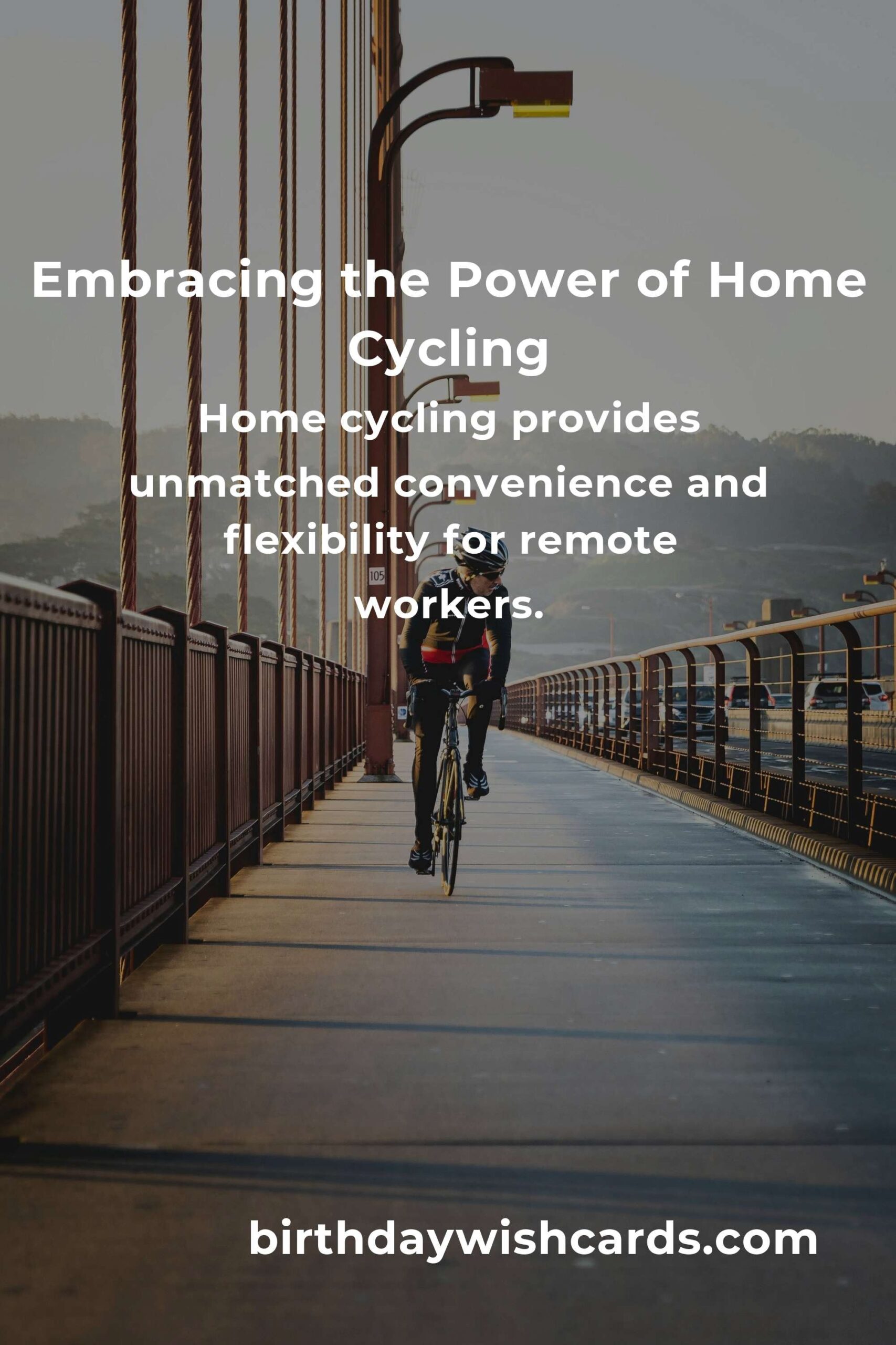Transform Your Workday: The Emotional Benefits of a Home Cycling Routine for Remote Workers