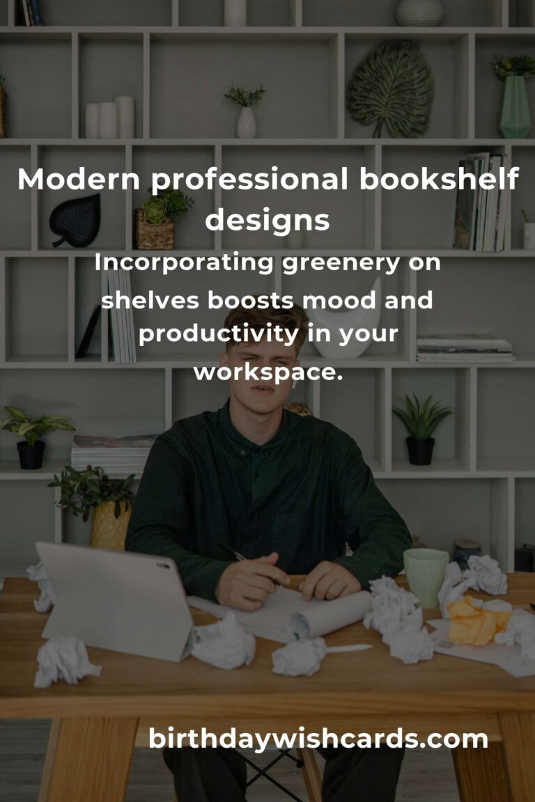 Transform Your Workspace: Inspiring Bookshelf Ideas for Ambitious Professionals