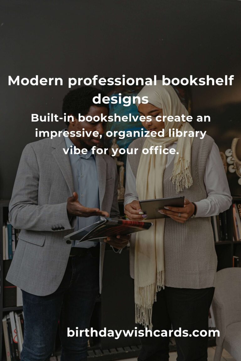 Transform Your Workspace: Inspiring Bookshelf Ideas for Ambitious Professionals