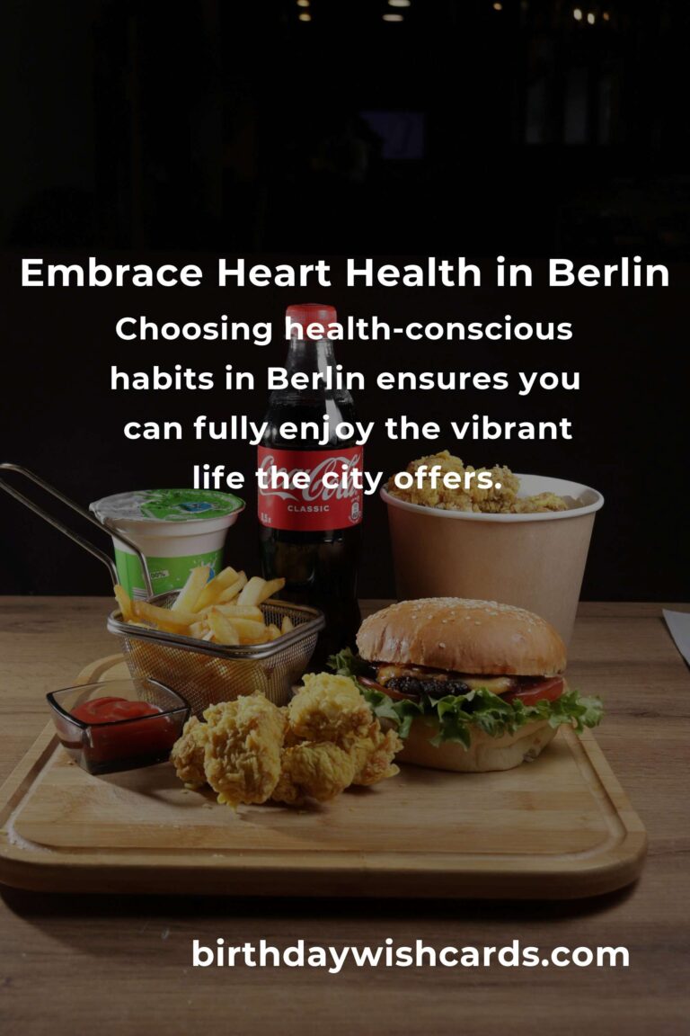 Transforming Your Heart Health: Daily Habits for Managing Cholesterol in Berlin