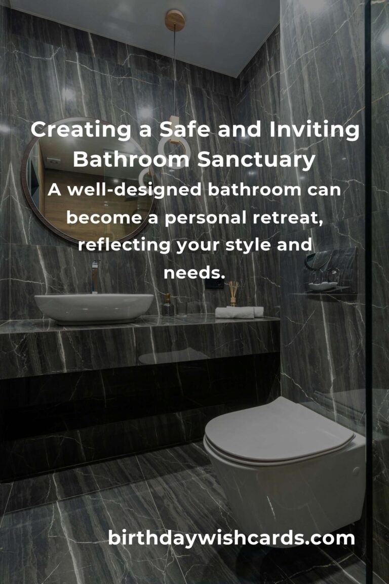 Transforming Your Sanctuary: Heartfelt Bathroom Renovation Ideas for Retirees