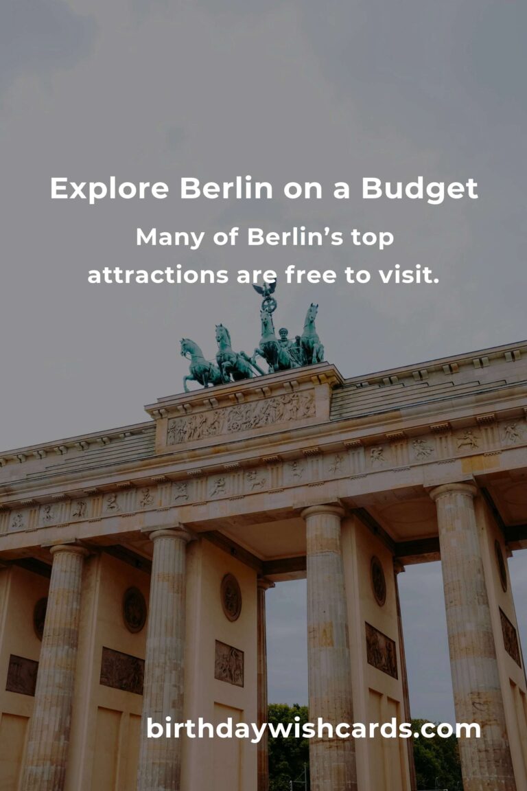 Ultimate Budget Guide to City Breaks in Berlin