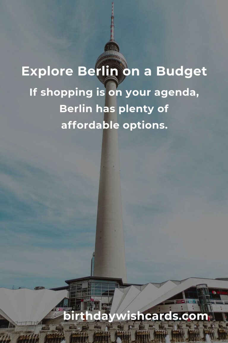 Ultimate Budget Guide to City Breaks in Berlin