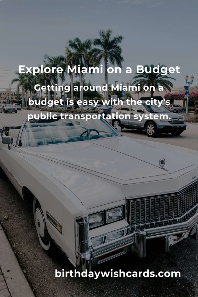 Ultimate Budget Guide to City Breaks in Miami