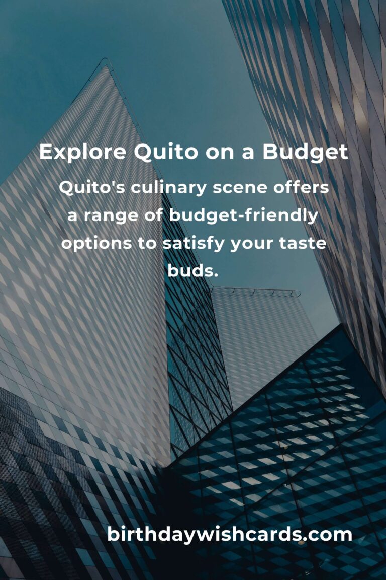 Ultimate Budget Guide to City Breaks in Quito