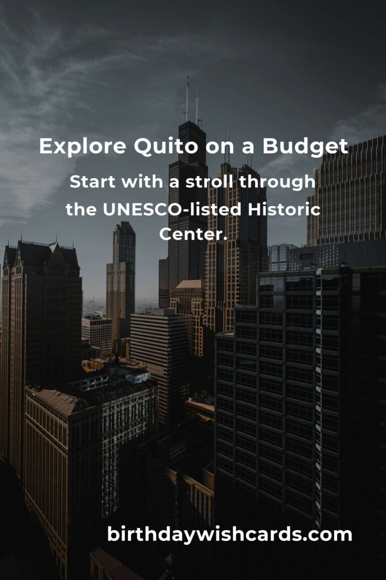 Ultimate Budget Guide to City Breaks in Quito