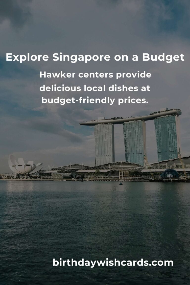 Ultimate Budget Guide to City Breaks in Singapore: Explore Without Breaking the Bank