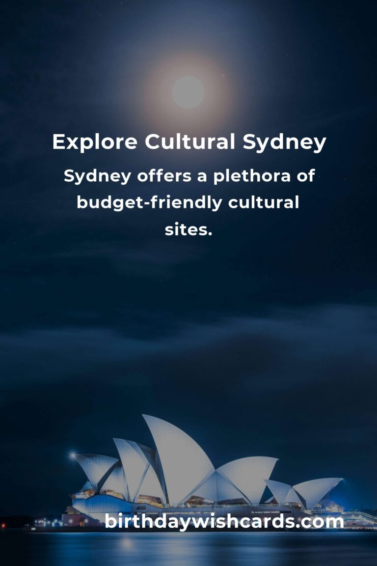 Ultimate Budget Guide to Cultural Sites in Sydney