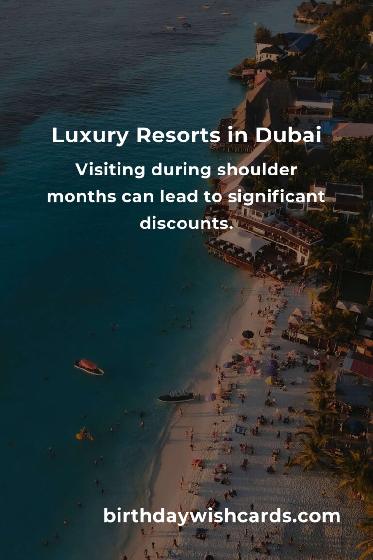 Ultimate Budget Guide to Experiencing Luxury Resorts in Dubai