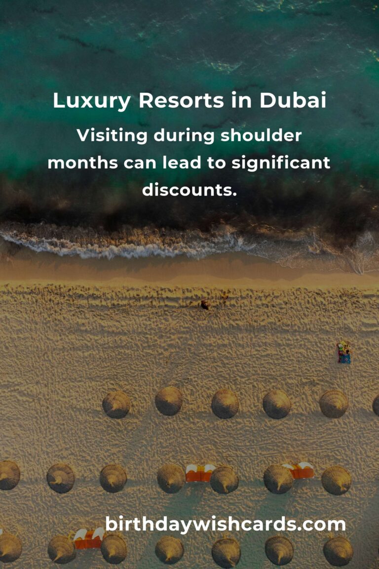 Ultimate Budget Guide to Experiencing Luxury Resorts in Dubai