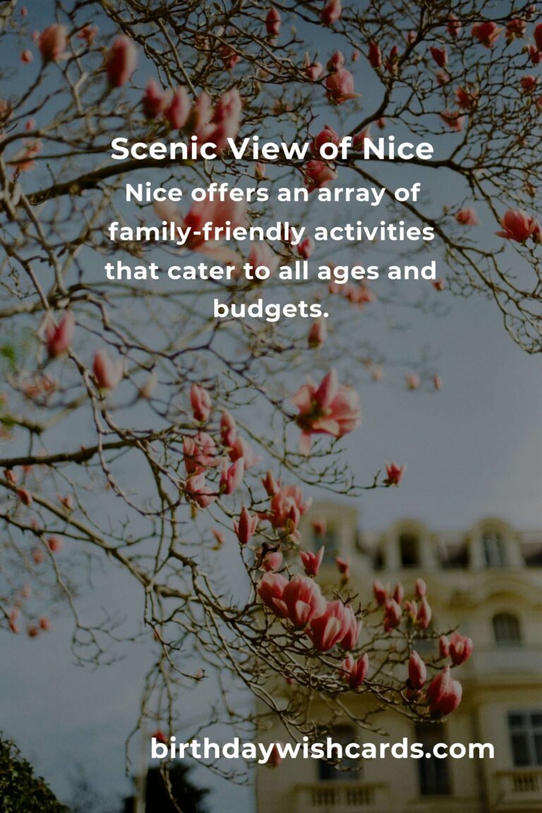 Ultimate Budget Guide to Family Destinations in Nice