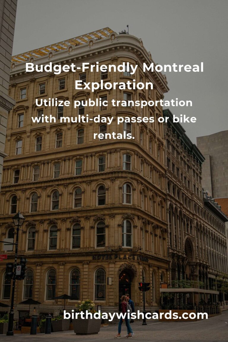 Ultimate Budget Guide to Solo Travel in Montreal