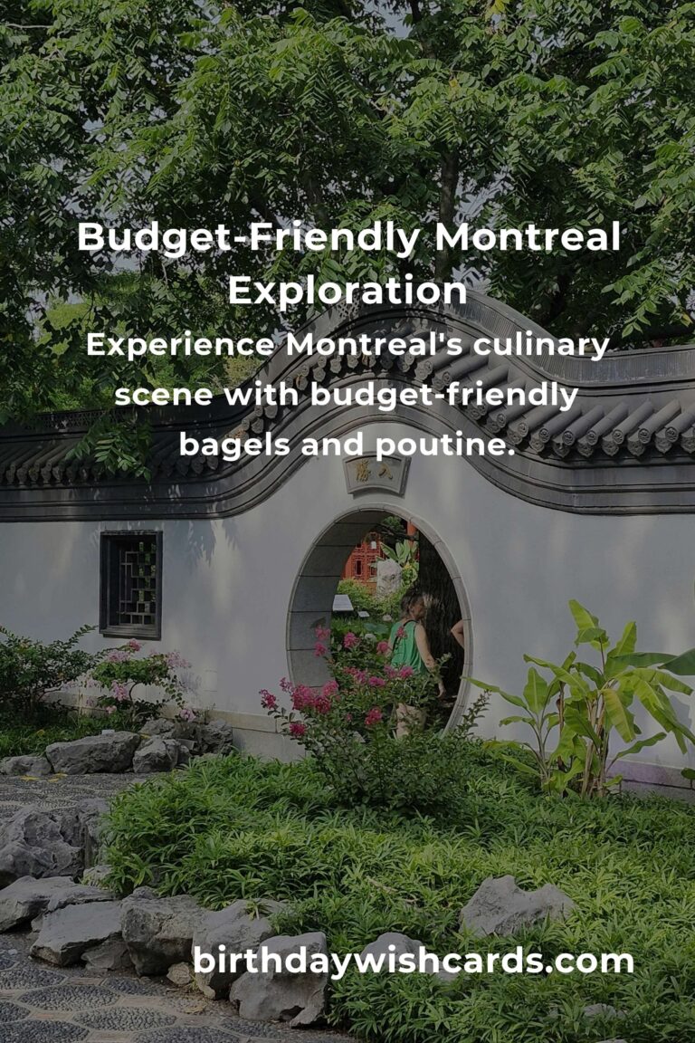 Ultimate Budget Guide to Solo Travel in Montreal