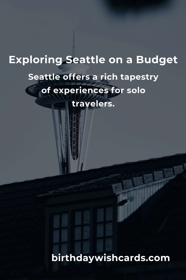Ultimate Budget Guide to Solo Travel in Seattle