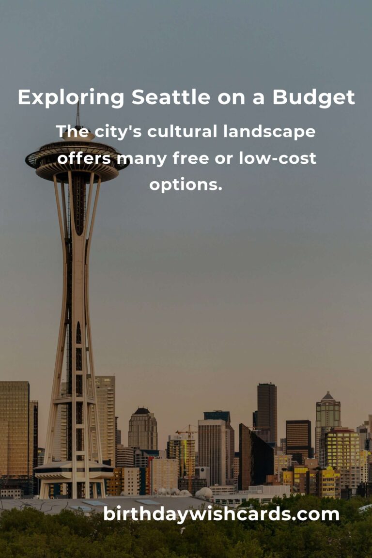 Ultimate Budget Guide to Solo Travel in Seattle