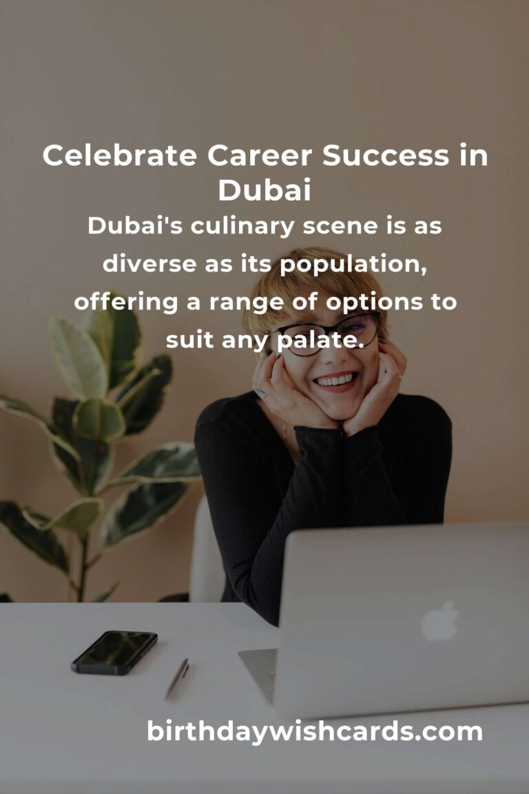 Ultimate Career Anniversary Planning Guide in Dubai: Celebrate Success in Style