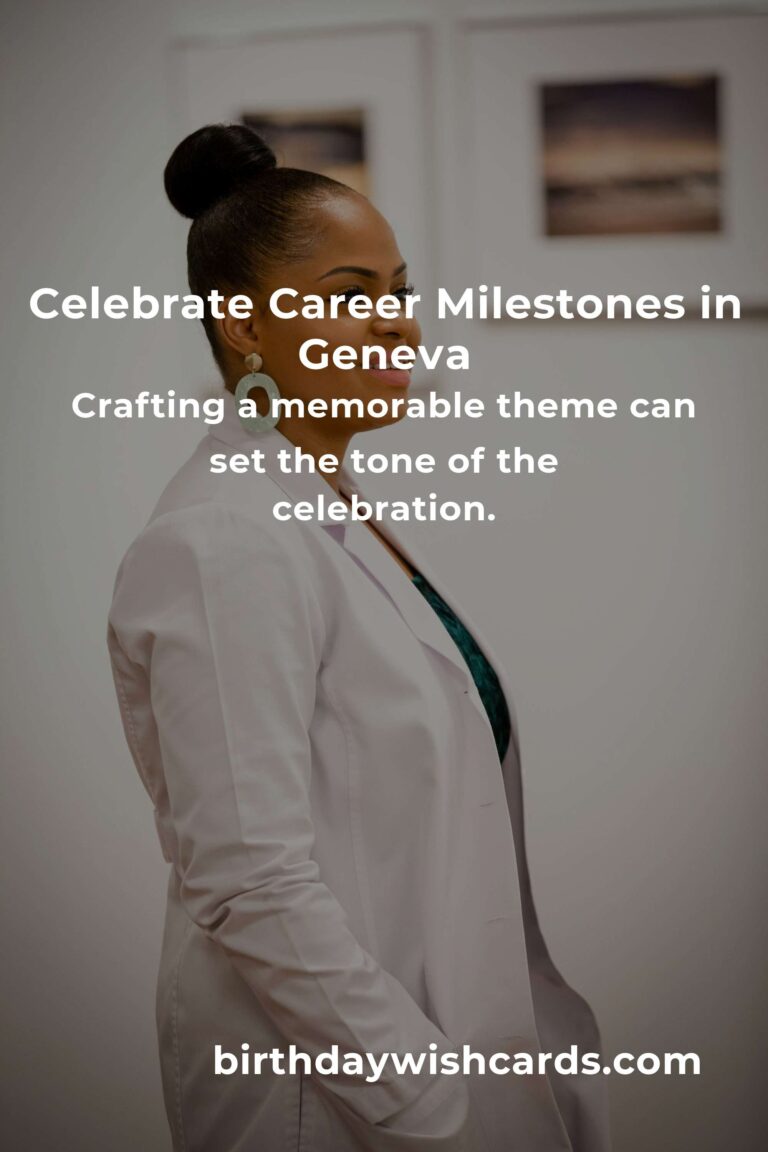 Ultimate Career Anniversary Planning Guide in Geneva