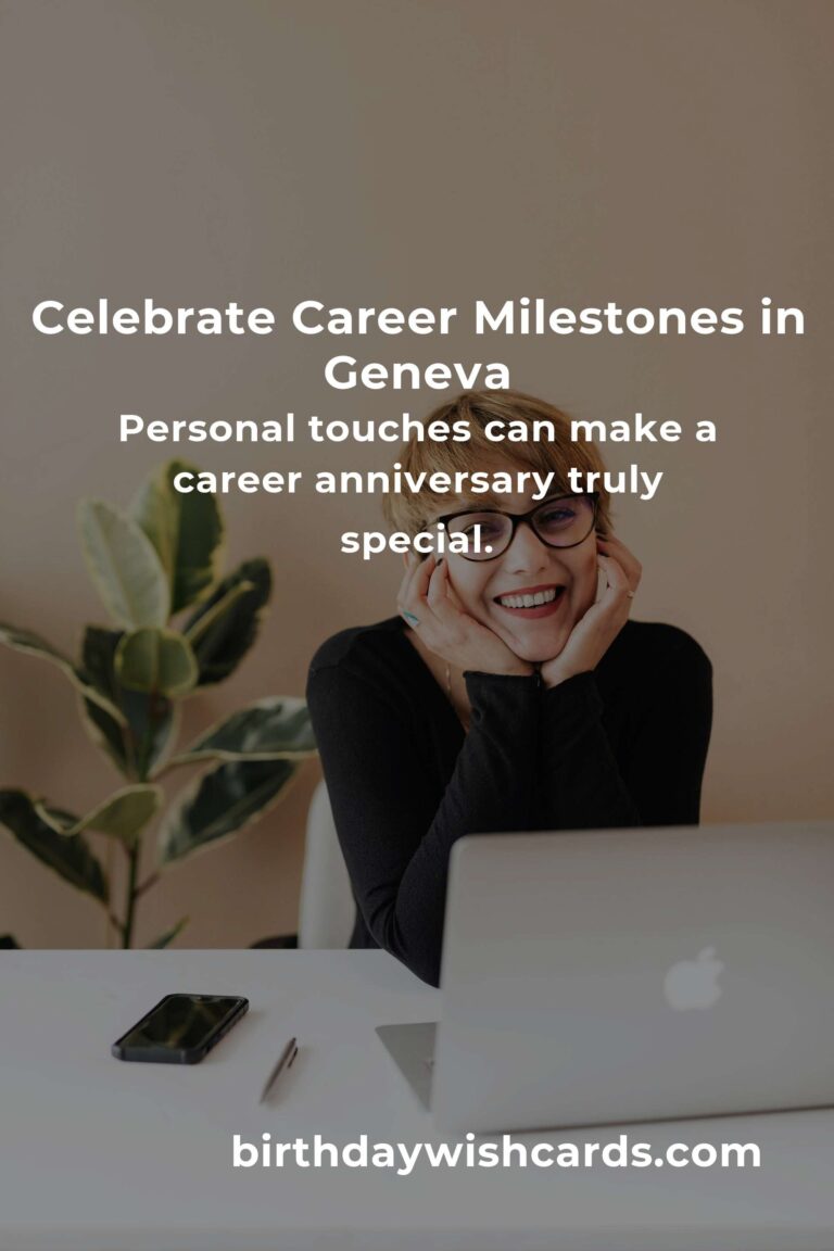 Ultimate Career Anniversary Planning Guide in Geneva
