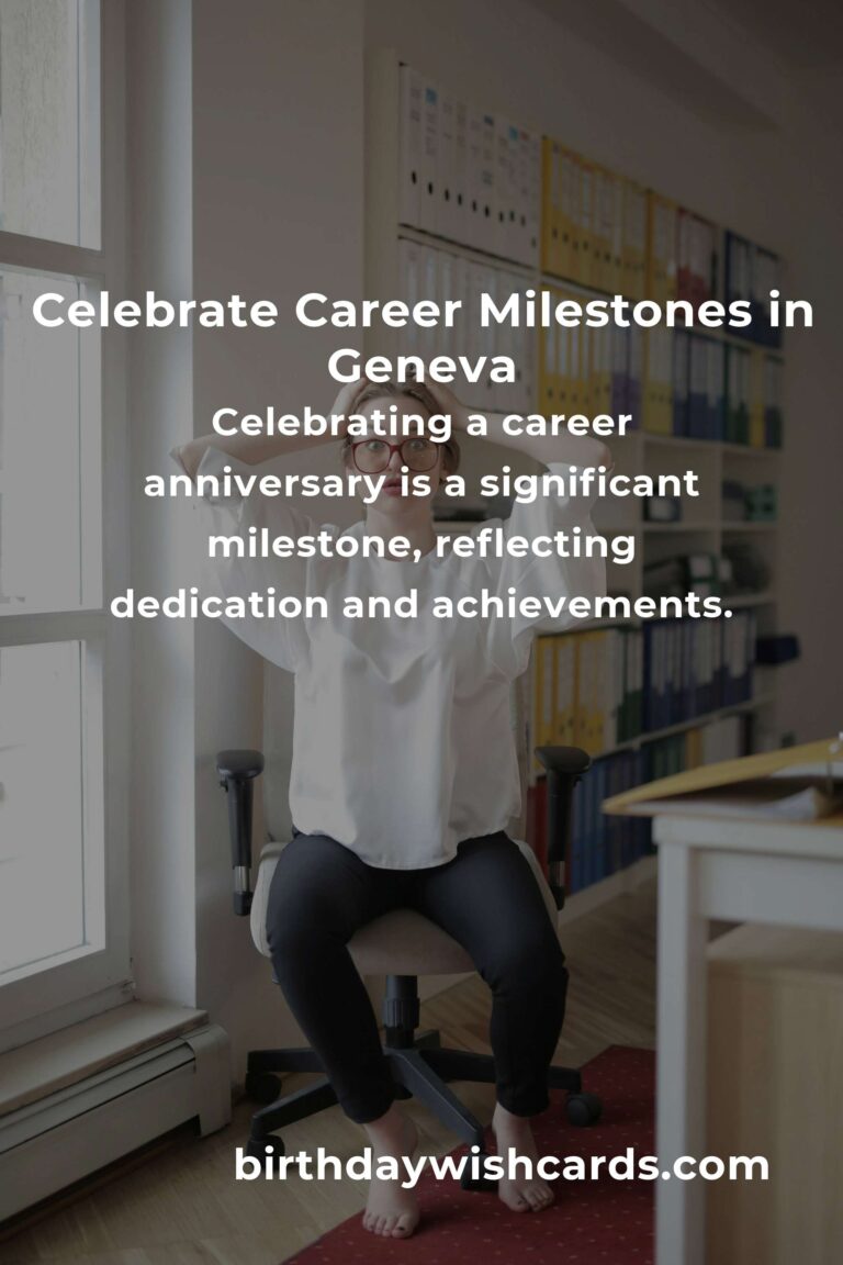 Ultimate Career Anniversary Planning Guide in Geneva