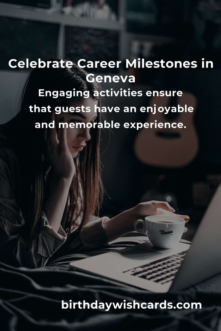 Ultimate Career Anniversary Planning Guide in Geneva