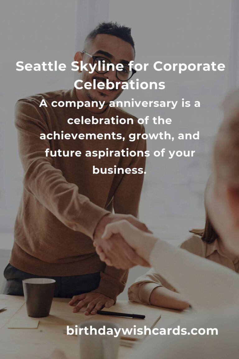 Ultimate Company Anniversary Planning Guide in Seattle