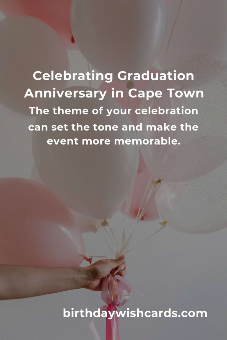 Ultimate Graduation Anniversary Planning Guide in Cape Town