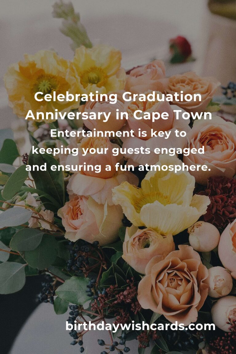 Ultimate Graduation Anniversary Planning Guide in Cape Town