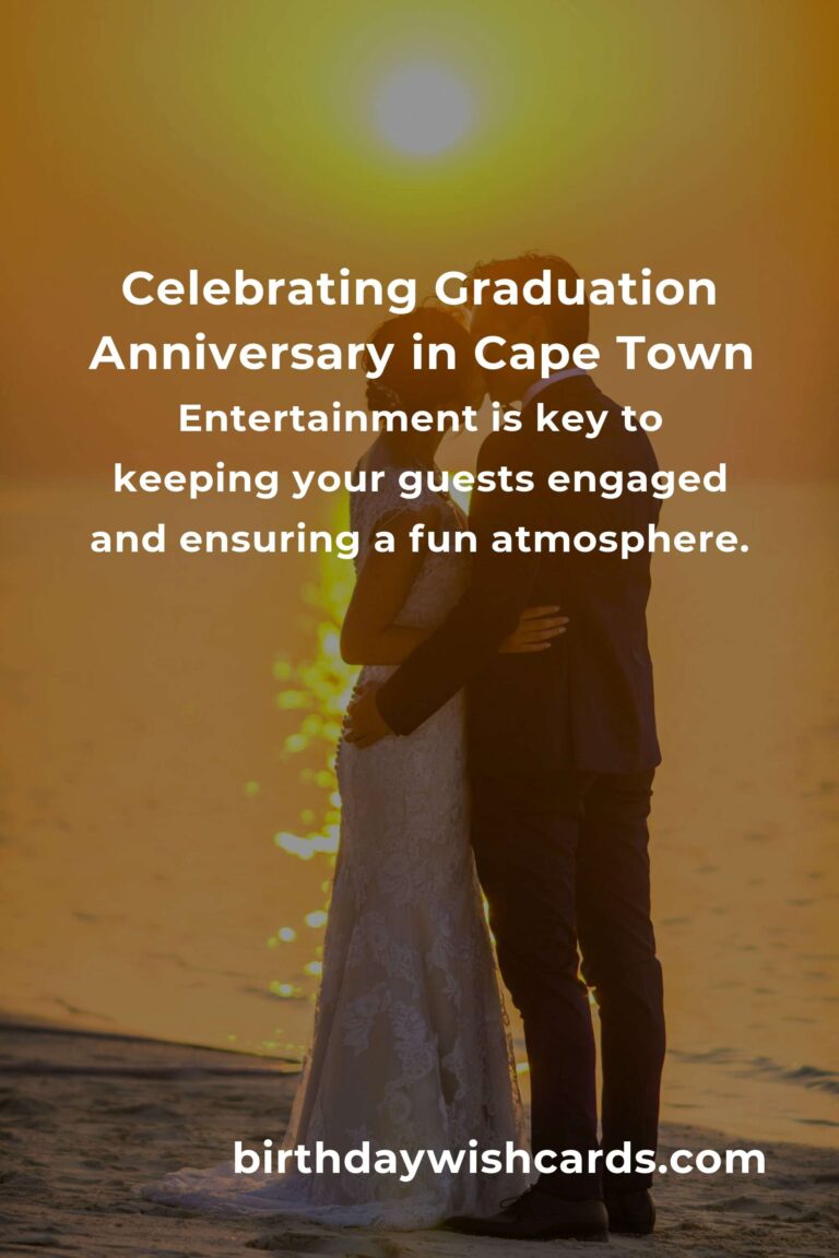 Ultimate Graduation Anniversary Planning Guide in Cape Town