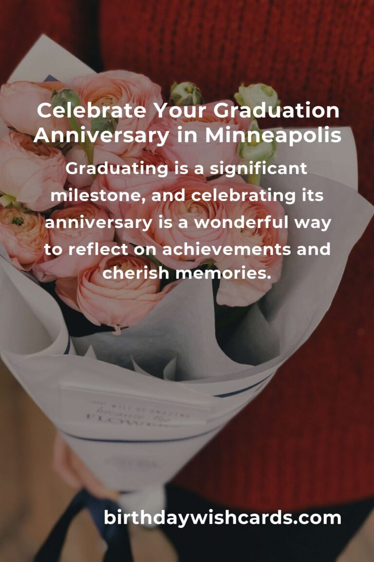 Ultimate Graduation Anniversary Planning Guide in Minneapolis