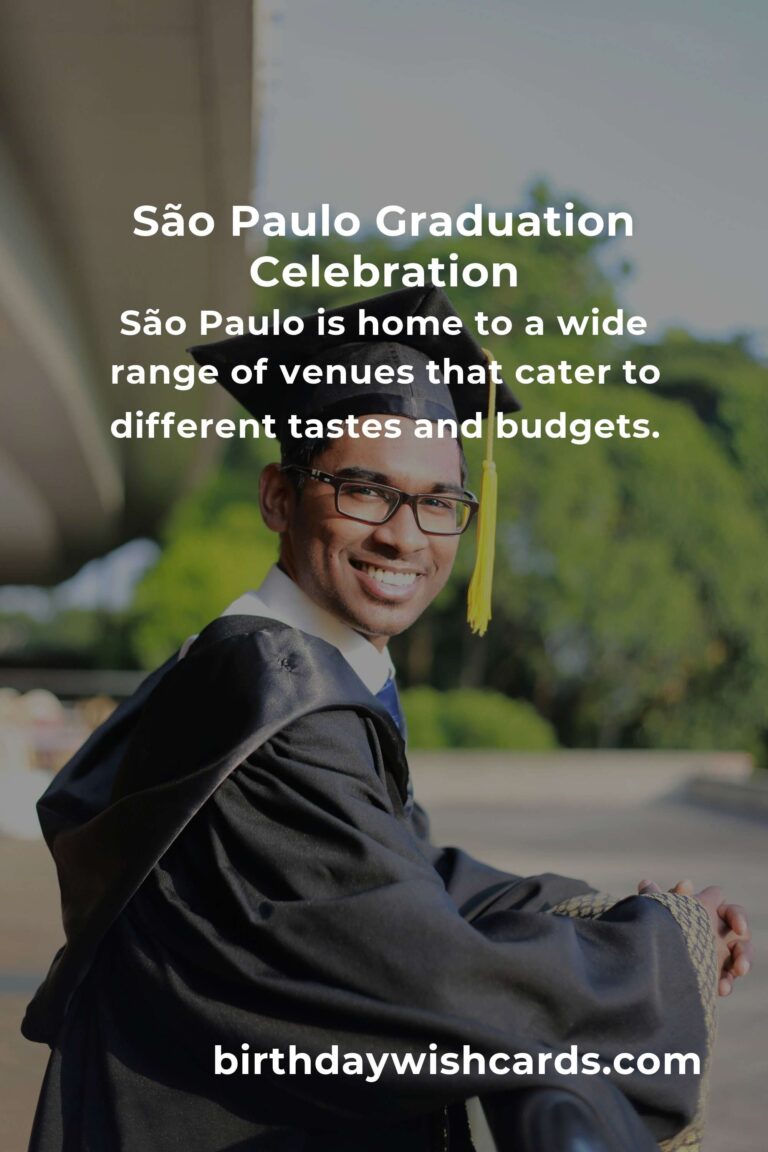 Ultimate Graduation Anniversary Planning Guide in São Paulo