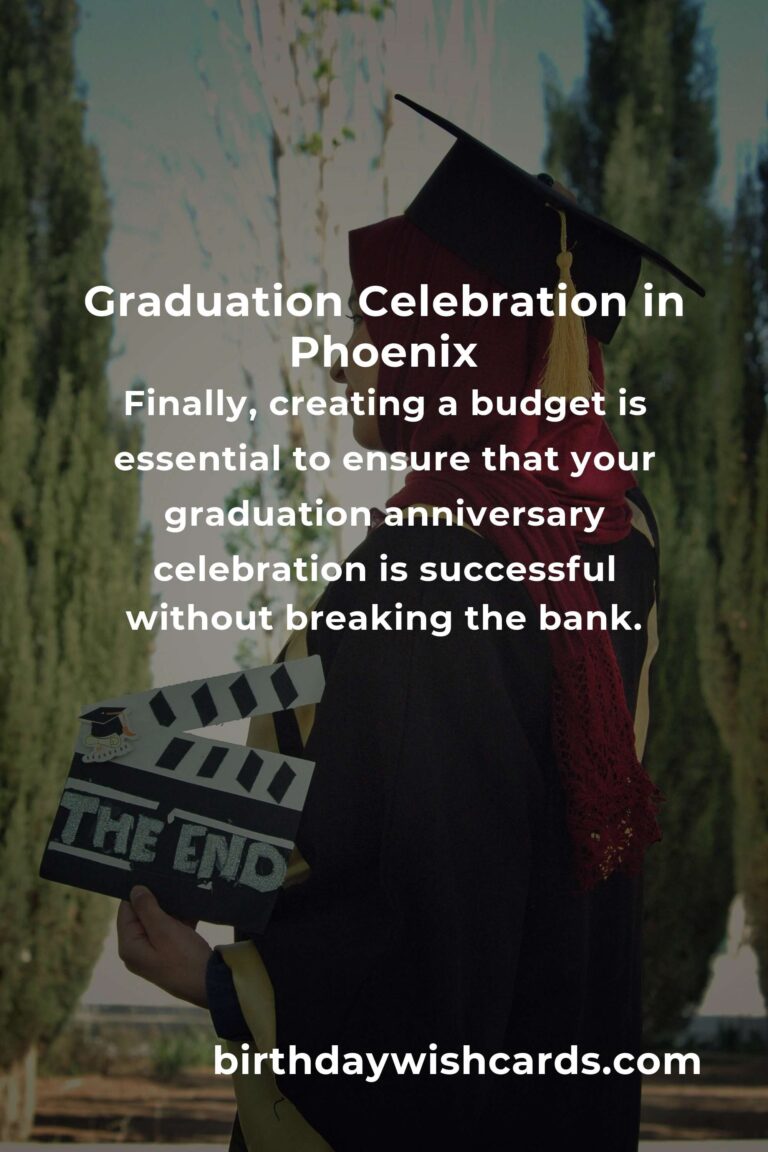 Ultimate Guide to Planning a Graduation Anniversary in Phoenix