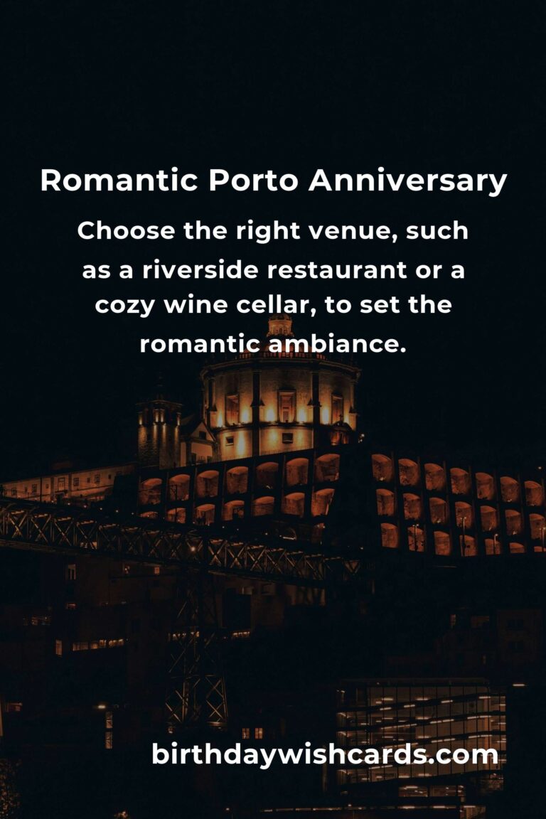 Ultimate Guide to Planning a Moving Anniversary in Porto