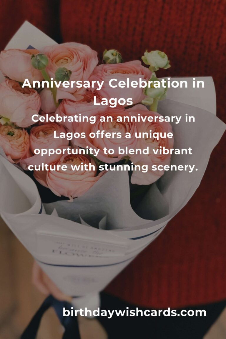 Ultimate Guide to Planning an Anniversary in Lagos
