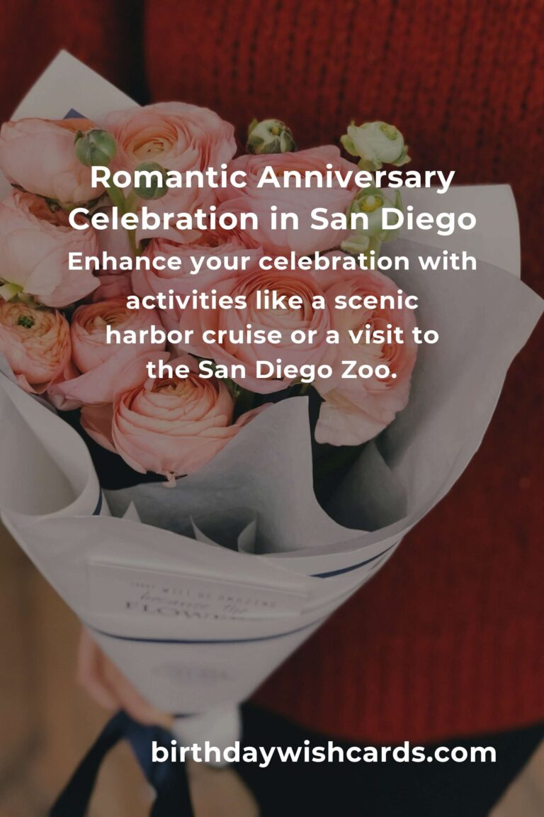 Ultimate Guide to Planning an Unforgettable Anniversary in San Diego