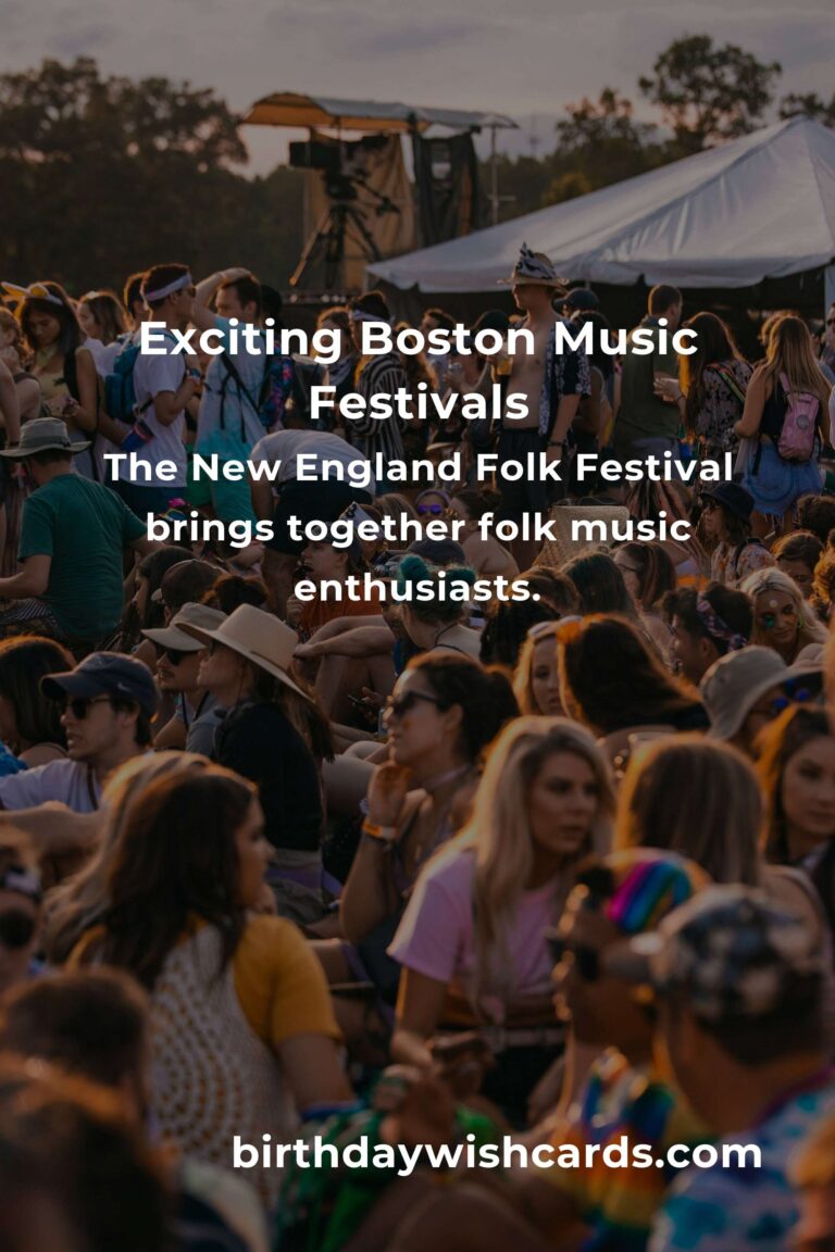 Ultimate Guide to Upcoming Music Festivals in Boston for 2025