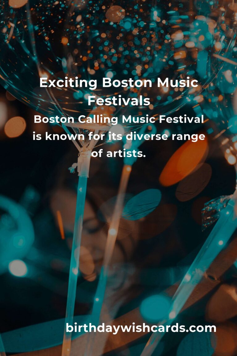 Ultimate Guide to Upcoming Music Festivals in Boston for 2025
