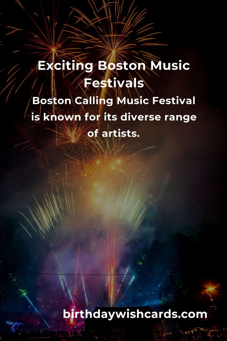 Ultimate Guide to Upcoming Music Festivals in Boston for 2025