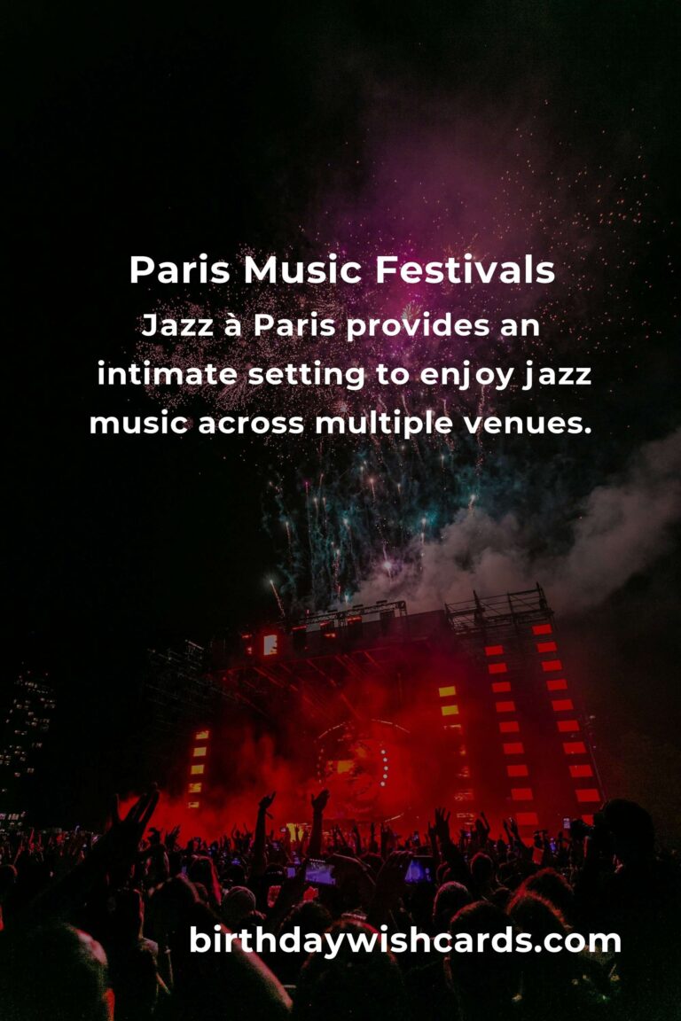 Ultimate Guide to Upcoming Music Festivals in Paris for 2025