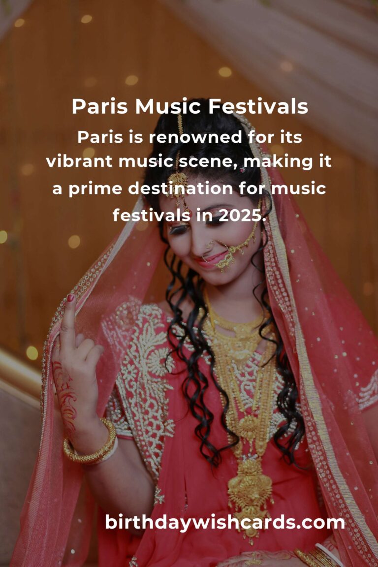 Ultimate Guide to Upcoming Music Festivals in Paris for 2025