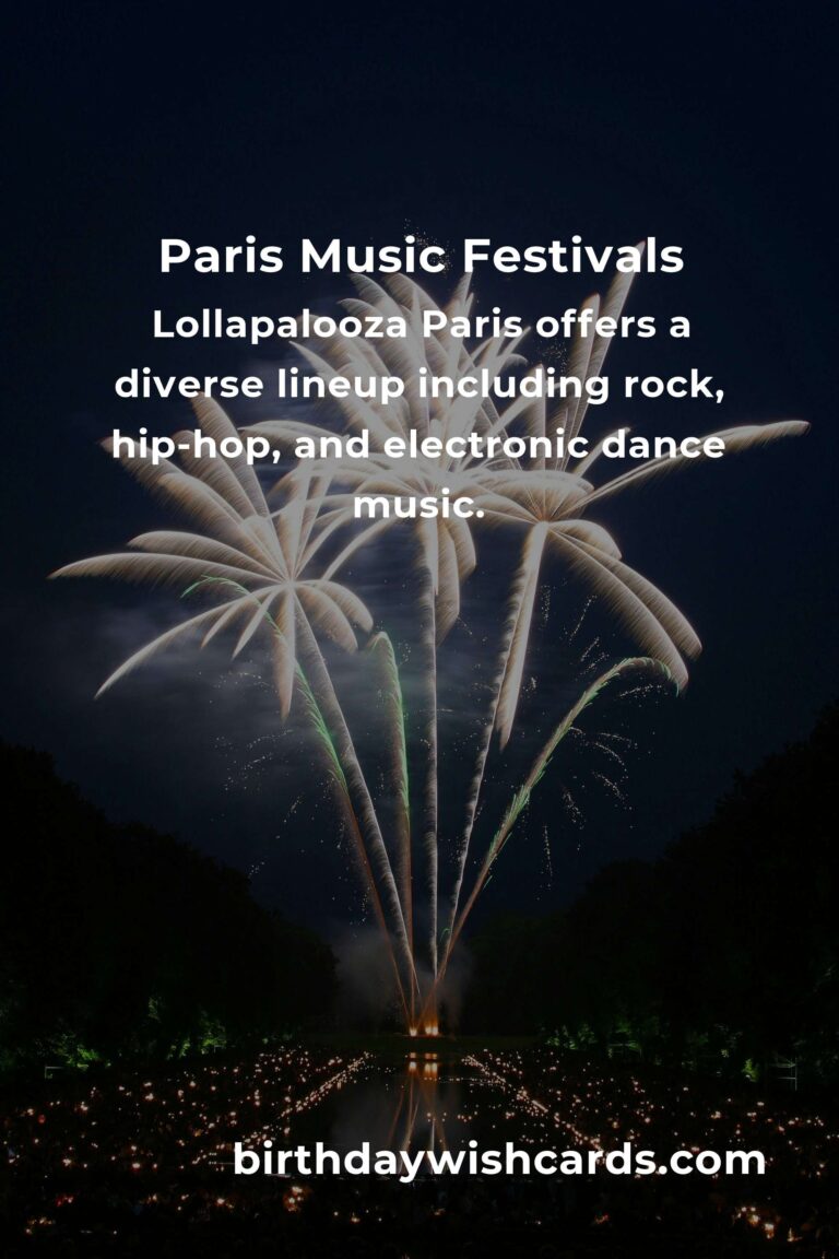Ultimate Guide to Upcoming Music Festivals in Paris for 2025