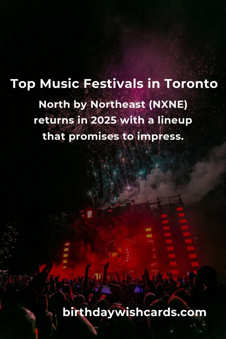 Ultimate Guide to Upcoming Music Festivals in Toronto for 2025