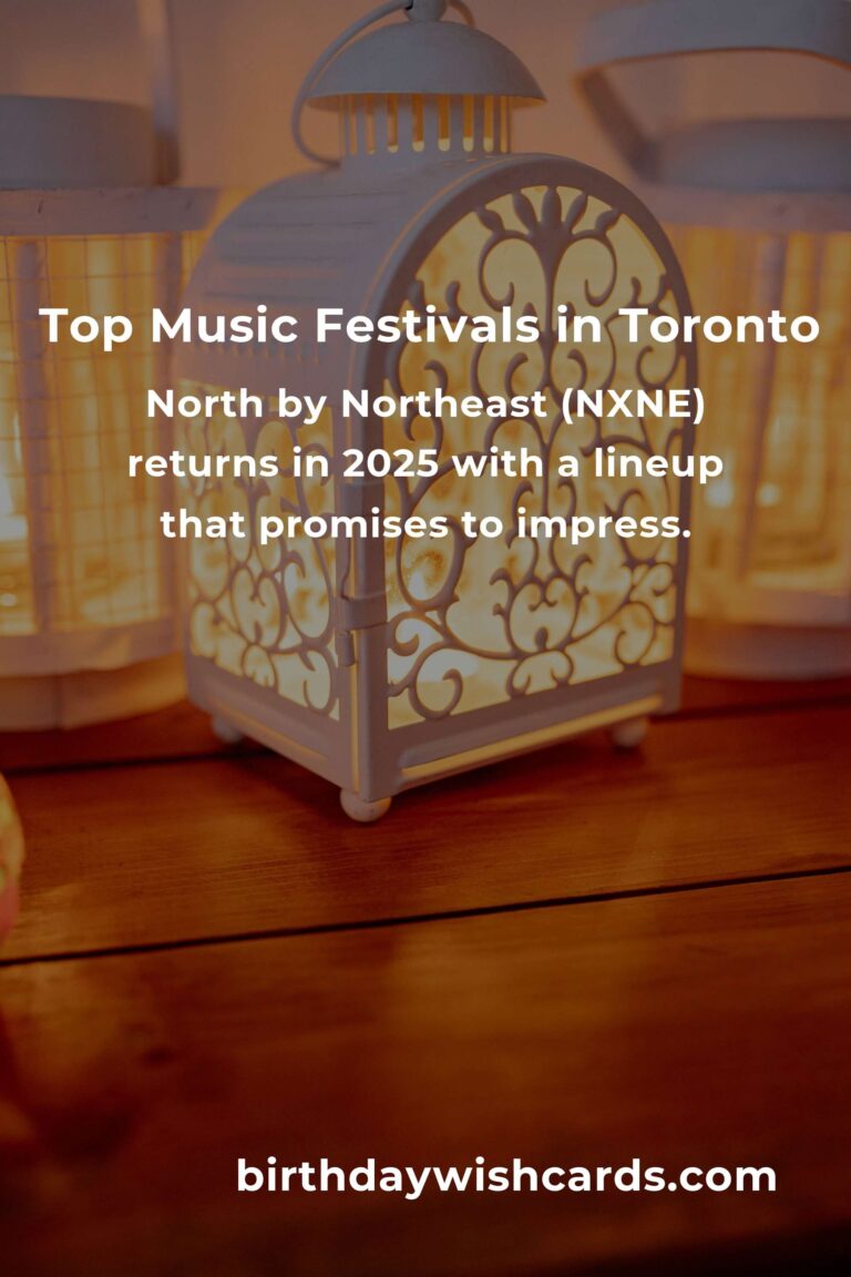Ultimate Guide to Upcoming Music Festivals in Toronto for 2025