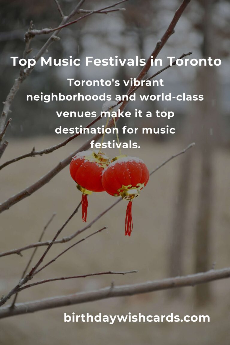 Ultimate Guide to Upcoming Music Festivals in Toronto for 2025
